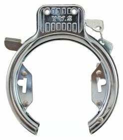 Ringlås Med Flere Monteringer Og 2 Nøgler Sort