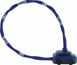 ABUS Børne Kædelås Blå Bil