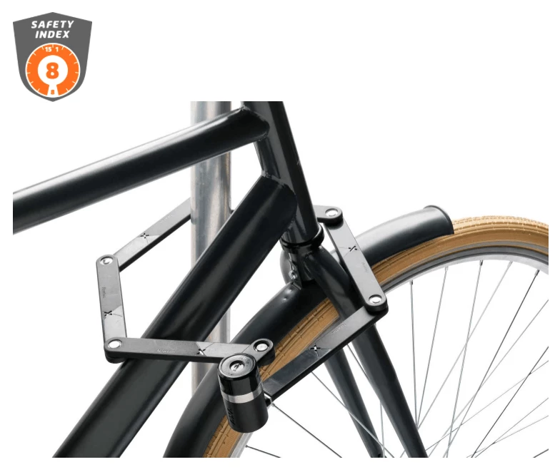 AXA Newton FL90K Foldelås Sort 90 Cm 4 AXA Newton FL90K Foldelås Sort 90 Cm - Billede 2