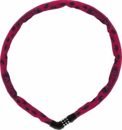 Abus Steel-O-Chain 4804 75 Cm Pink M. Symboler