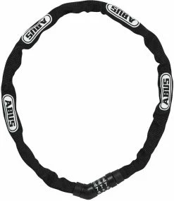 Abus Kædelås 4808 Combo Sort 75cm