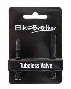 BikeBrother Tubeless Ventil 2 Stk. 44 Mm, Sort -cykel maling Salgsbutik BikeBrother Tubeless Ventil 2 Stk 4 1610719597 03