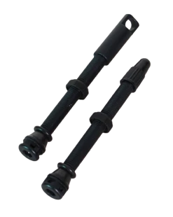 BikeBrother Tubeless Ventil 2 Stk. 80 Mm, Mat Sort