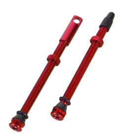 BikeBrother Tubeless Ventil 2 Stk. 80 Mm, Rød