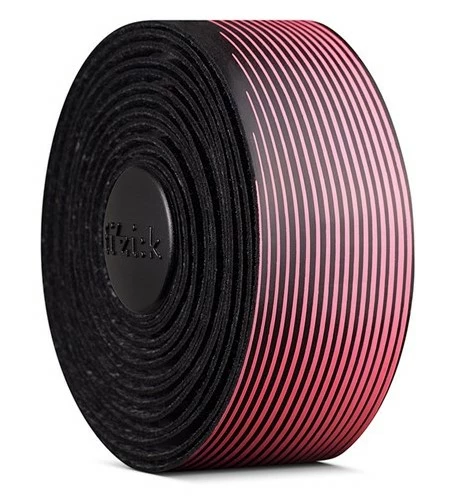 Fizik Vento Microtex Tacky Styrbånd Sort / Pink 4 Fizik Vento Microtex Tacky Styrbånd Sort / Pink - Billede 2