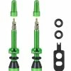 Force Ventil Sæt Til Tubeless Grøn -cykel maling Salgsbutik Force ventil saet til tubeless groen 1525434005