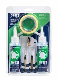 Joe's No Flats Tubeless Kit 21 MM XC Eco Sealant 32 MM Ventil