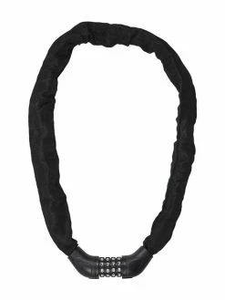 Kædelås 6 X 900 Mm. Med Kode Sort