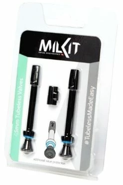 Milkit Tubeless Ventiler Sæt Af 2 Stk. 55mm