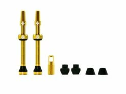 Muc-Off Ventil Sæt Tubeless 2 Stk. 60 Mm Guld