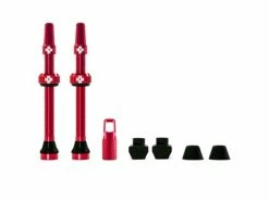 Muc-Off Ventil Sæt Tubeless 2 Stk. 60 Mm Rød