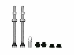 Muc-Off Ventil Sæt Tubeless 2 Stk. 80 Mm Sølv