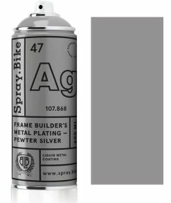 Spray.Bike Metal Plating Spraymaling 400 Ml Sølv