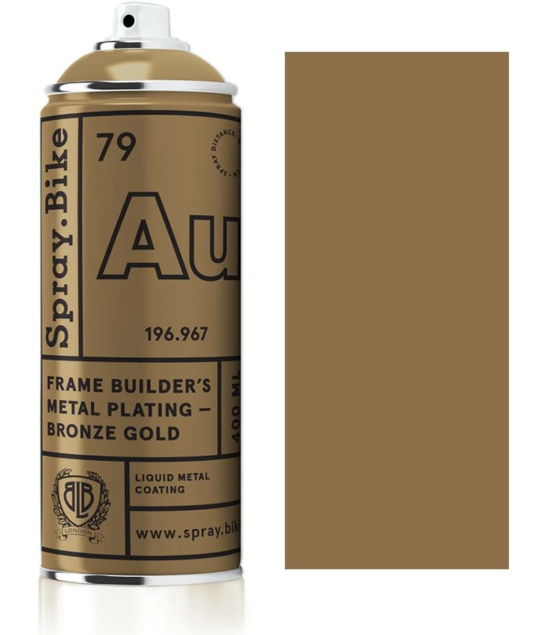 Spray.Bike Spraymaling 400 Ml Bronze/Guld 3 Spray.Bike Spraymaling 400 Ml Bronze/Guld