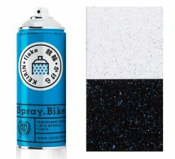 Spray.Bike Klarlak Med Blå Glimmer Effekt 400 Ml