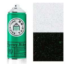 Spray.Bike Klarlak Med Grønt Glimmer Effekt 400 Ml