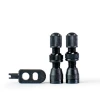 Trezado Tubeless Schrader Ventiler 2 Stk. - Sort -cykel maling Salgsbutik Trezado Tubeless Shreader Ventiler 2 1589522291