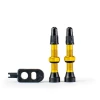Trezado Tubeless Ventil 2 Stk. - Guld -cykel maling Salgsbutik Trezado Tubeless Ventil 2 Stk Gul 1589522832