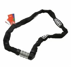Abus Kædelås Med Kode Web 1200 110 Cm Sort