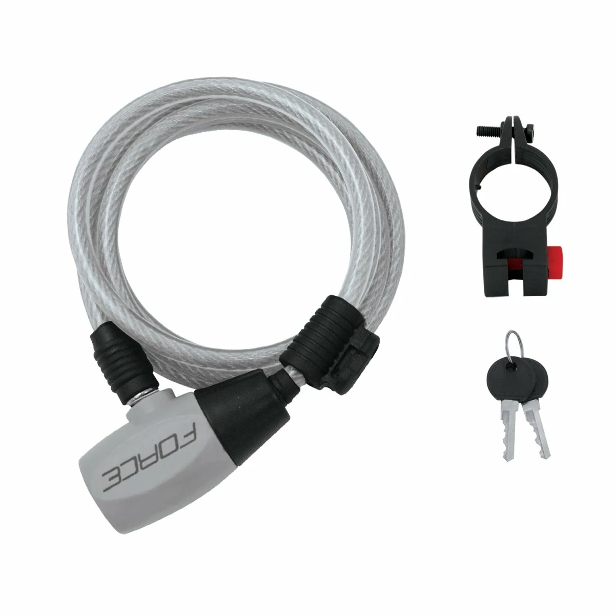 Force Wirelås 120 X 8 Mm Grå 3 Force Wirelås 120 X 8 Mm Grå