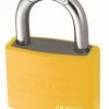 Abus Hængelås Gul Lille -cykel maling Salgsbutik gulhangelas241115