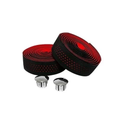 WAG Nastro Manubrio Styrbånd Sort/Rød